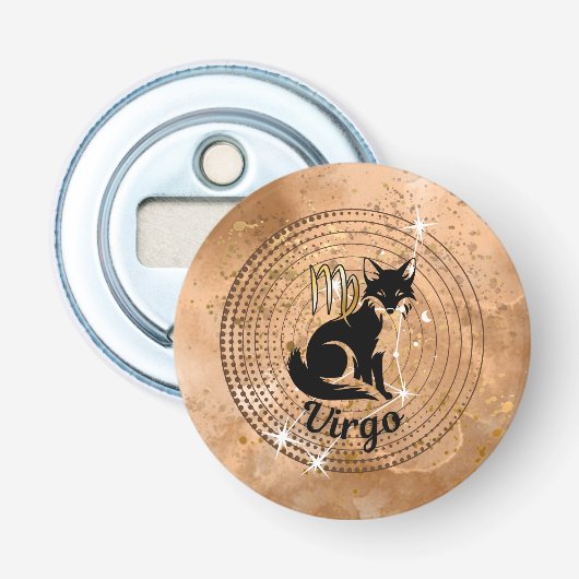 Zodiac Virgo Bottle Opener (Voorkant)