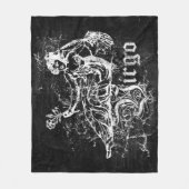 Zodiac  Virgo Fleece Deken (Voorkant)