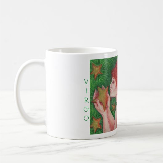 Zodiac Virgo mug (Gauche)