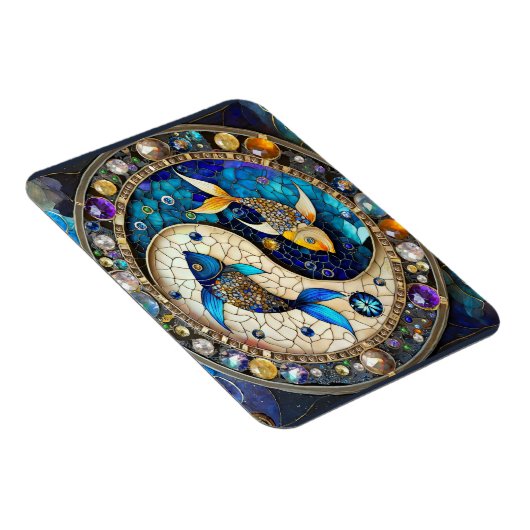 Zodiac - Vissen Vissen Yin en Yang Magneet (Rechterzijde)