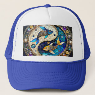 Zodiac - Vissen Vissen Yin en Yang Trucker Pet