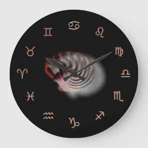 Zodiac Wall Clock Grote Klok