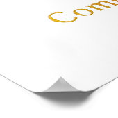 Zodiac Waterman Compatibiliteit Design Poster (Hoek)