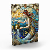 Zodiac - Waterman De Waterdrager Zeemeermin Fotoblokken (Links)