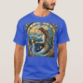 Zodiac - Waterman De Waterdrager Zeemeermin T-shirt (Voorkant)