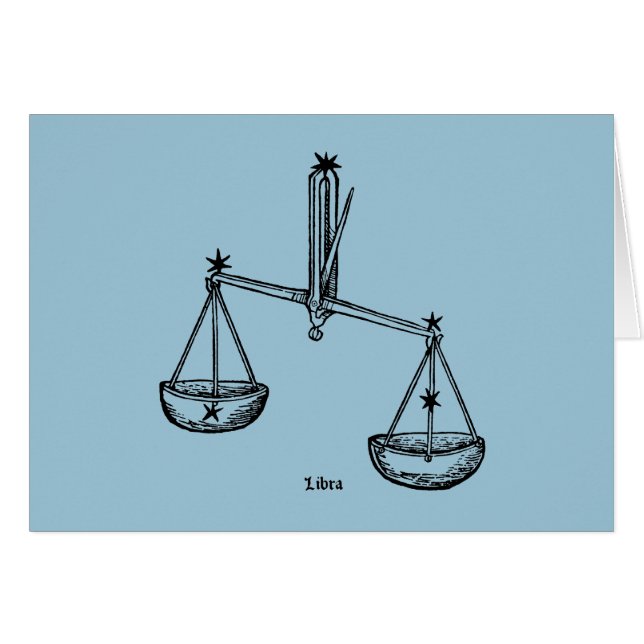 Zodiac: Weegblad 1482 (Voorkant Horizontaal)