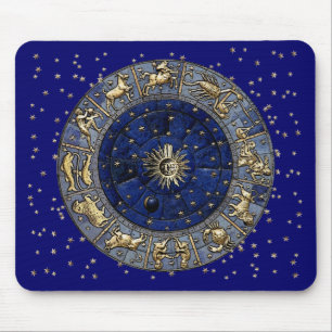 Zodiac Wheel Muismat