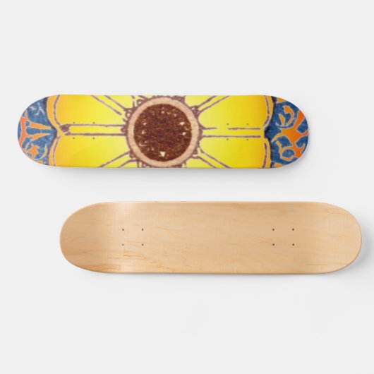 Zodiac Wheel Skateboard (Horz)