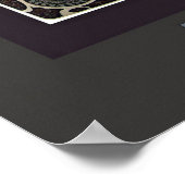 Zodiac Woman van Alphonse Mucha -  kunst Poster (Hoek)