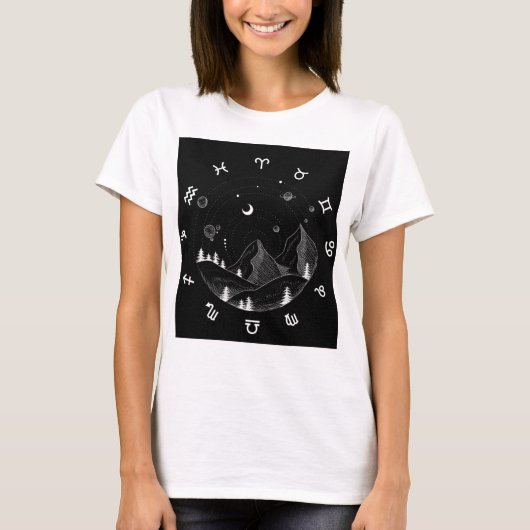 Zodiac Women's T-Shirt (Voorkant)