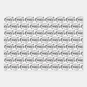 Zodiac Wrapping Sheets Inpakpapier Vel (Voorkant)