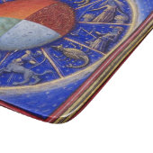 ZODIACELE SIGNALEN MET VIER ELEMENTEN SNIJPLANK (Hoek)