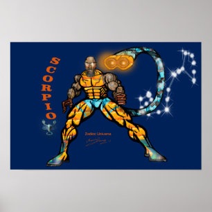 Zodiadisch universum - Scorpio Poster