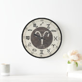 Zodiaklok - Aries Grote Klok (Huis)