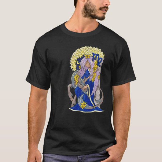 Zodiaque occidental - T-shirt de Vierge (Devant)