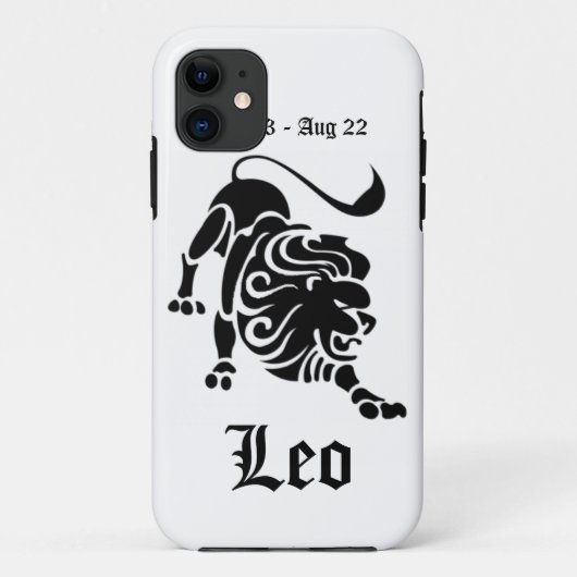 Zodiasignaal - Leo Case-Mate iPhone Case (Achterkant)