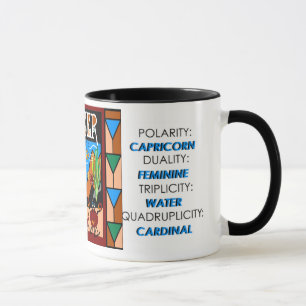 Zodiasymbool voor geboortemanker mok