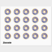 Zodiawiel, Western Ronde Sticker (Vel)