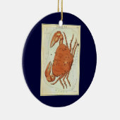  zodische astrologie kankersterrenbeeld keramisch ornament (Rechts)