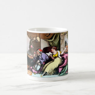 Zodra de Oude Wol zijn mok heeft Drink