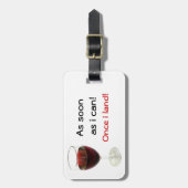 zodra ik bagagelabel kan (Voorkant verticaal)