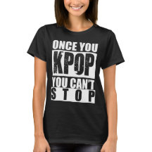 Zodra je KPOP hebt, kun je het Shirt niet stoppen