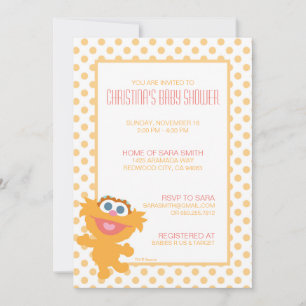 Zoe Baby shower Invitation