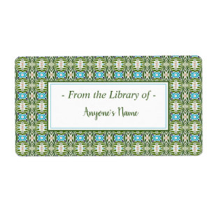 Zoe-boekenplaat Etiket