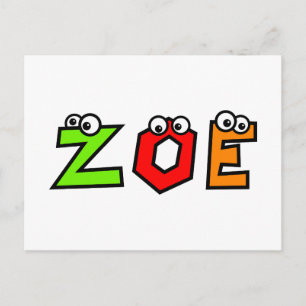 Zoe Briefkaart