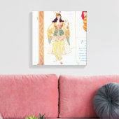 Zoë Canvas Afdruk (Insitu (Woonkamer))