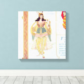 Zoë Canvas Afdruk (Insitu (Houten vloer))