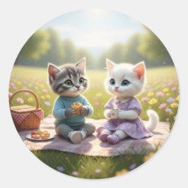 Zoe Cat Sticker | Tom & Luna Lente Ontwerp