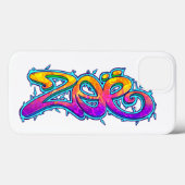 ZOE Graffiti Naam - Case-Mate iPhone Case (Achterkant (horizontaal))