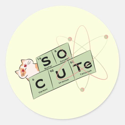 Zoe Kat Sticker (Voorkant)