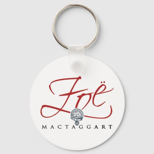 Zoë MacTaggart Sleutelhanger (Voorkant)