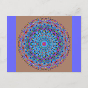 Zoe Mandala Design Briefkaart