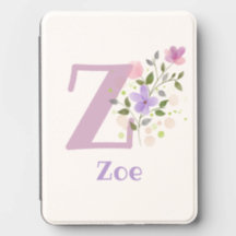 Zoe Naam met een bloemendesign
