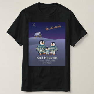 Zoe Pinguïn Trui Familie | Kerst T-shirt