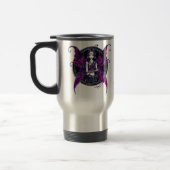 "Zoe" Roze Celetial Star Fairy Art Travel Mug Reisbeker (Links)