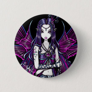 "Zoe" Roze Passion Fairy Button