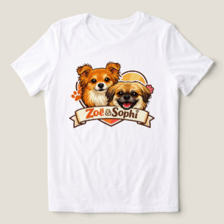 Zoë & Sophi Hond Logo T-Shirt