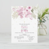 Zoe Uitnodiging (Staand voorkant)