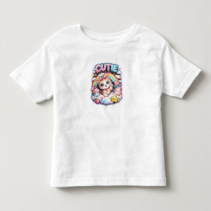 Zoeiige Regenboog Poes Schattig Kawaii Peuter T-sh Kinder Shirts