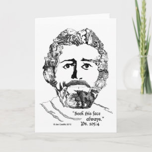 "Zoek altijd Zijn Gezicht" Ps. 105:4 Kaart