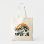 Zoek avontuur Berg Camping Tote Bag (Voorkant)