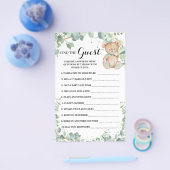 Zoek de Game-kaart van het gastBeer Greenery Baby  Flyer (Enkel)