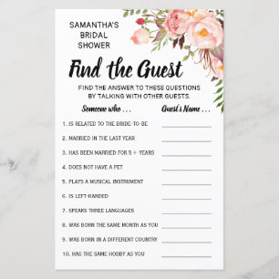 Zoek de gastendouche in het engels spaanse spel