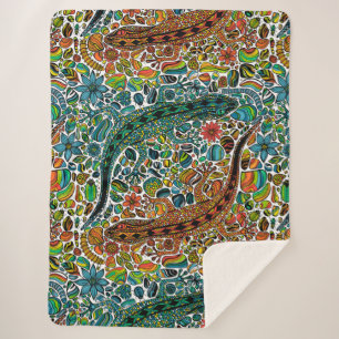 Zoek de gekko's sherpa deken