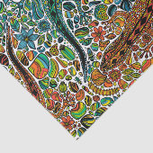 Zoek de gekko's tissuepapier (Detail)