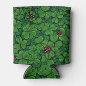 Zoek de gelukkige klaver blikjeskoeler (Voorkant)